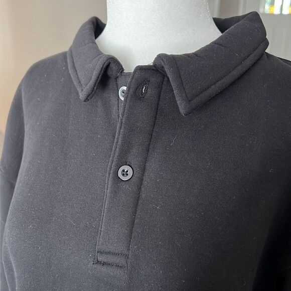 Mondetta Ladies' Collared Fleece Pullover Top - Picture 10 of 10